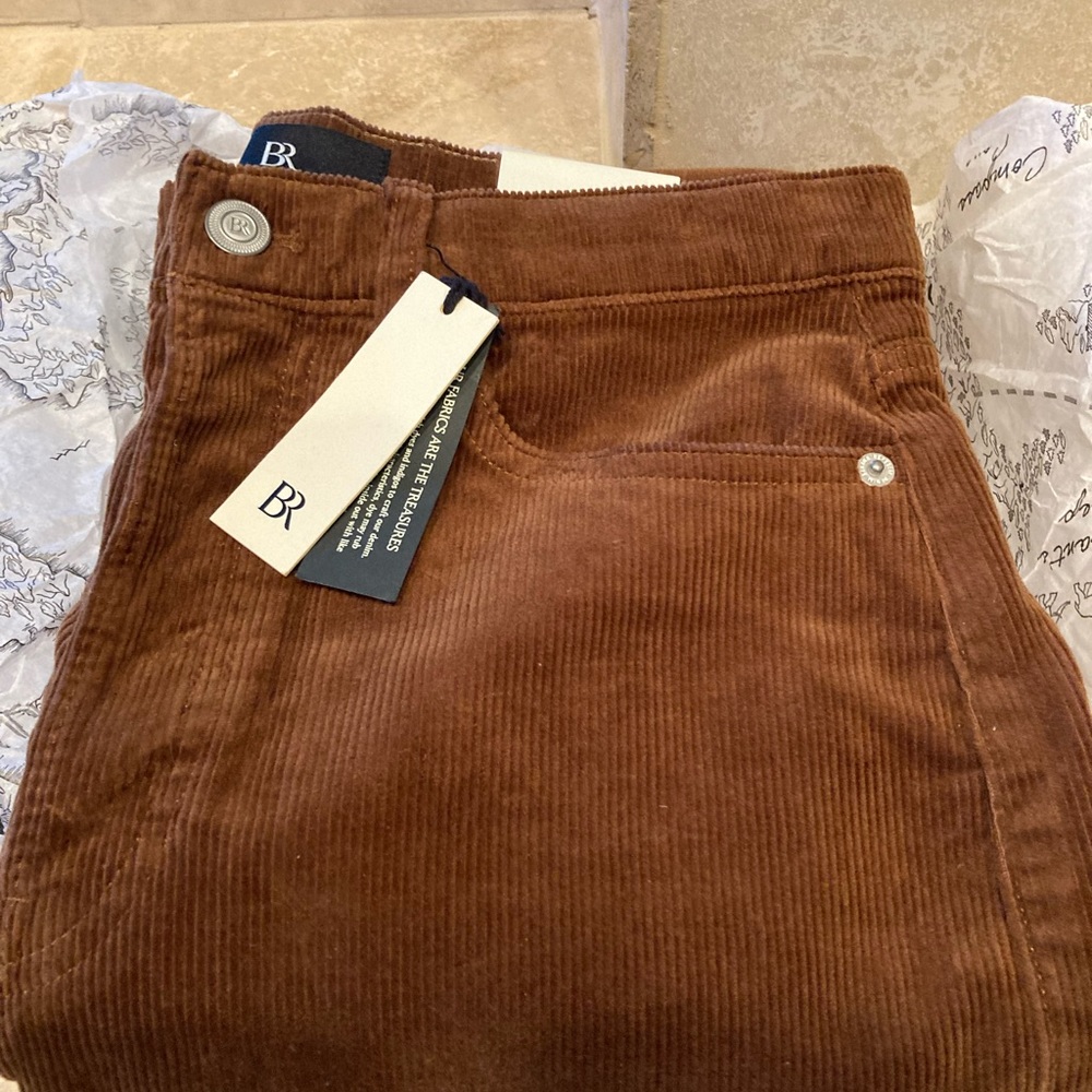 NWT Banana Republic Potters Clay Corduroy Pants
